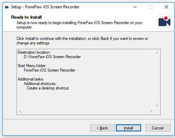 FonePaw iOS Screen Recorder Ready Install