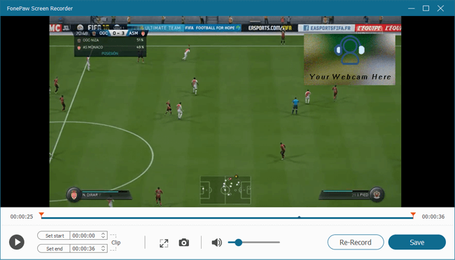 Preview Gameplay Recording