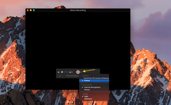 QuickTime Record Mac Screen