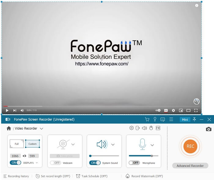 FonePaw Screen Recorder