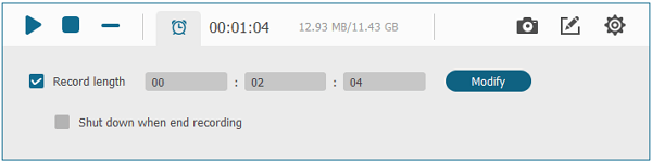 Windows Timer Schedule Screen Reocrding