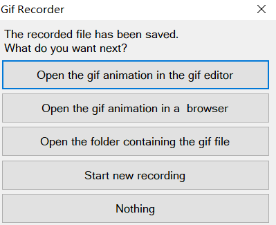 Gif Recorder Help