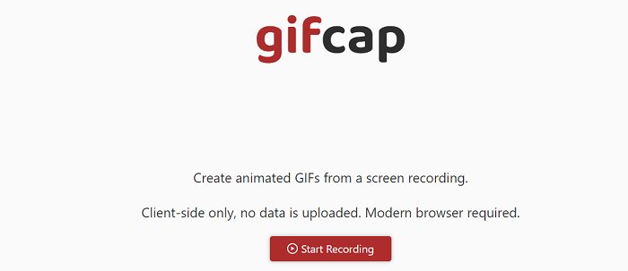 Gifcap Homepage