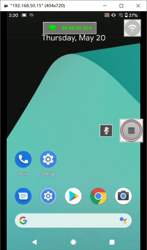 投射 Android 熒幕