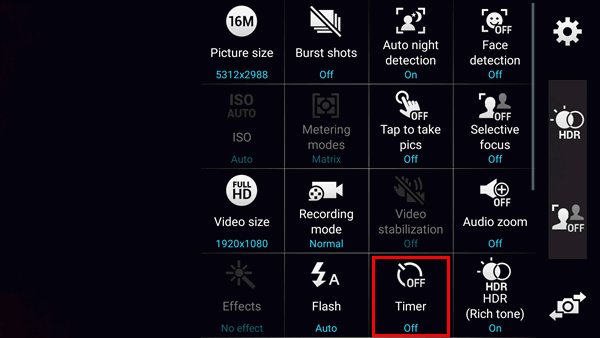 Таймер телефона андроид