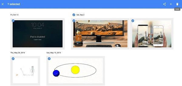 Deleted All Photos from Google Photos