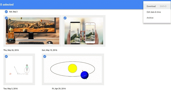 Download Photos from Google Photos to PC