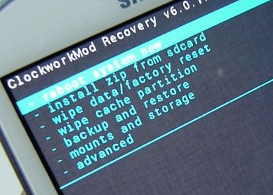 Wipe Data in Recovery Mode