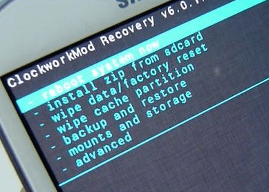 Recovery Mode Menu