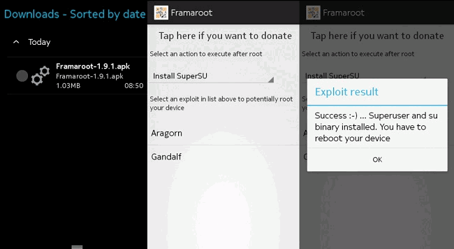 Framaroot Android Root
