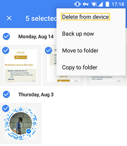 Google Photos Delete Device Copy
