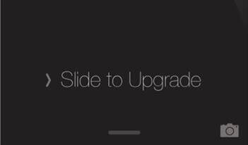 Slide to Upgrade