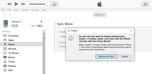 Sync Music from Laptop to iPad