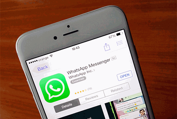 Re-install WhatsApp
