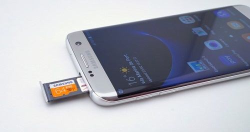 Galaxy S7 Insert Micro SD Card