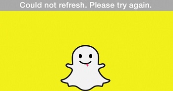 Snapchat Could Not Refresh