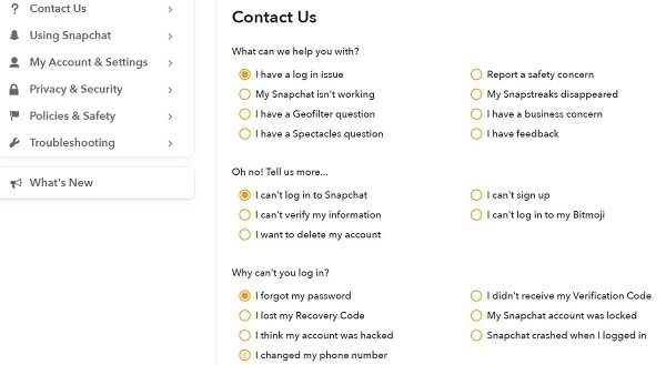 Snapchat Unlock Permanent Locked Account