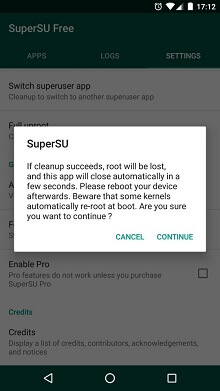 Unroot Your Android