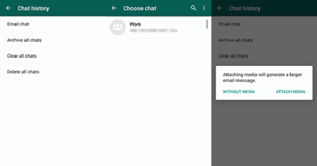 Send WhatsApp Email Chat
