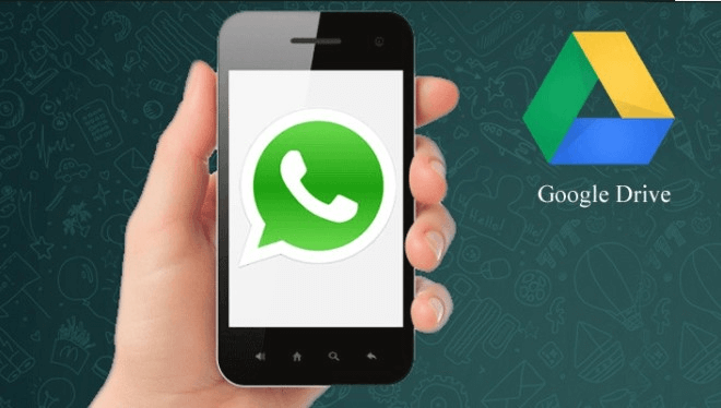 WhatsApp Google Drive Logo