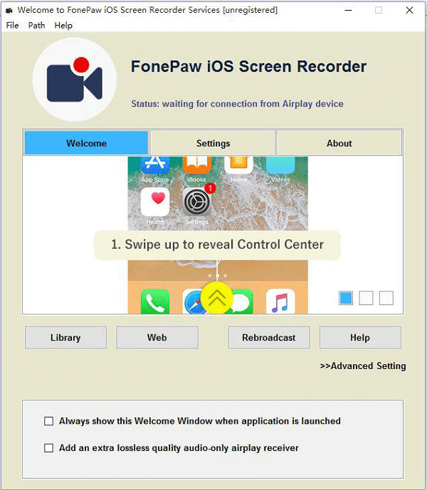 FonePaw iOS 螢幕錄影