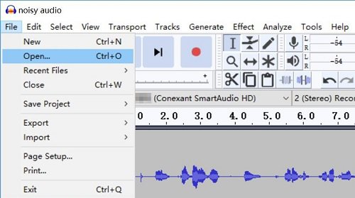 Open Noisy Audio