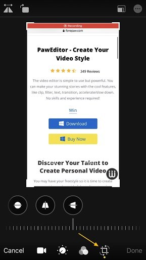 Video Cropping Tool for iOS 13