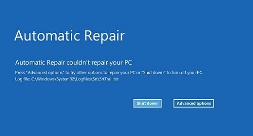 Windows Automatic Repair Failed