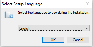 Setup Language
