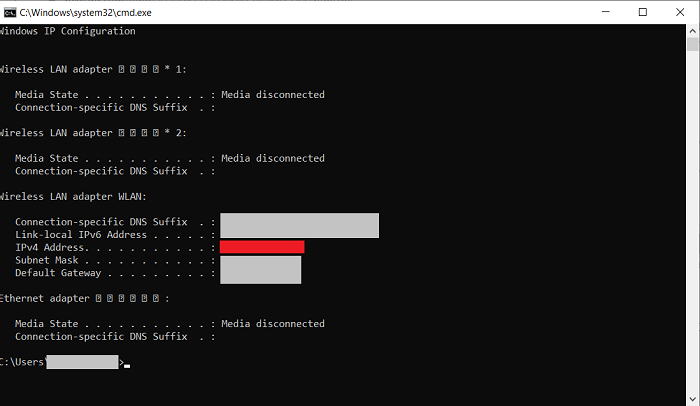 Check IPv4 Address