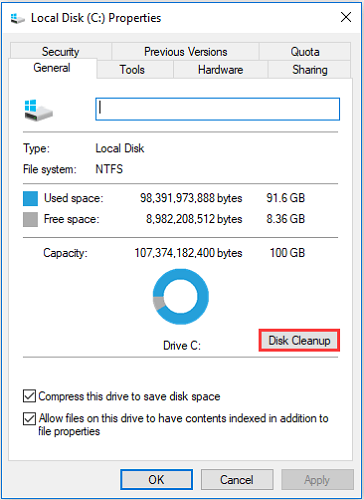 Disk CleanUp