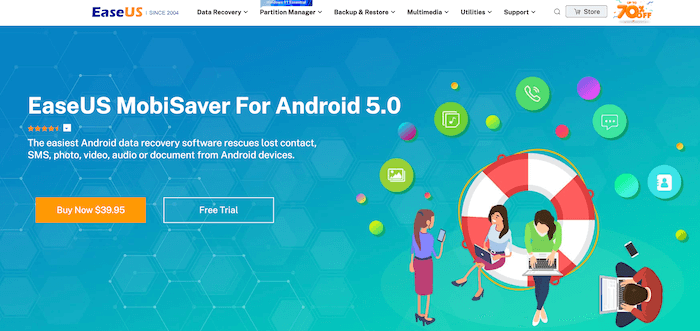 Baixar e comprar EaseUs MobiSaver for Android