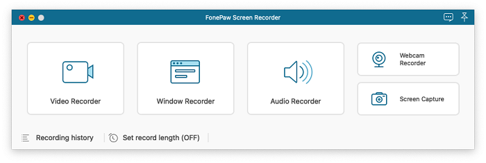 FonePaw Screen Recorder Mac