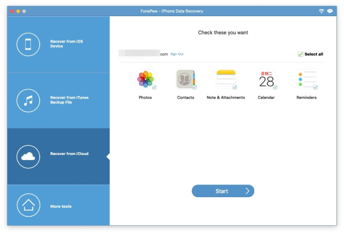 iCLoud Sync Files