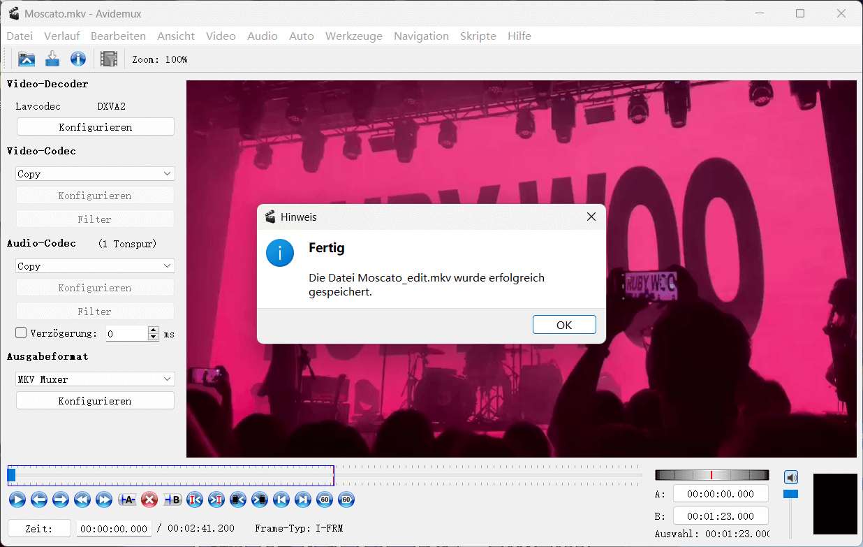 MKV schneiden kostenlos - 4 Methoden für Window/Mac