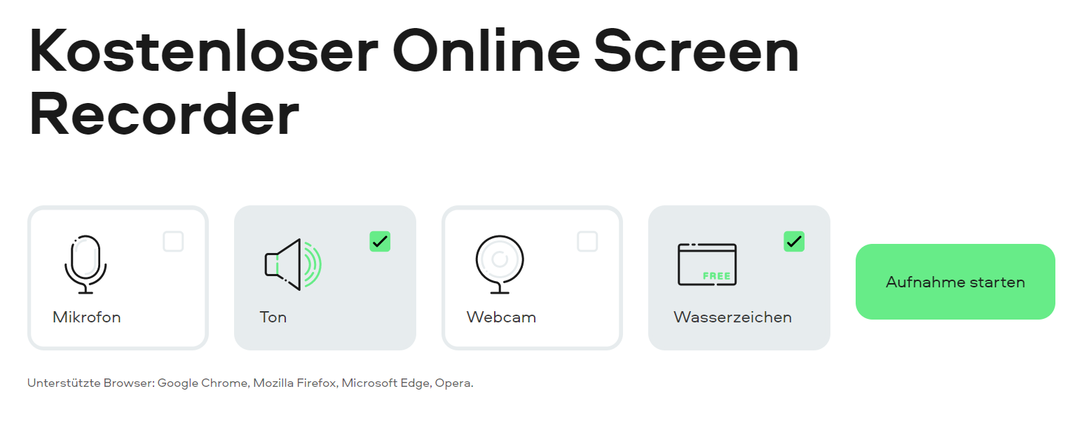 Movavi Online Screen Recorder