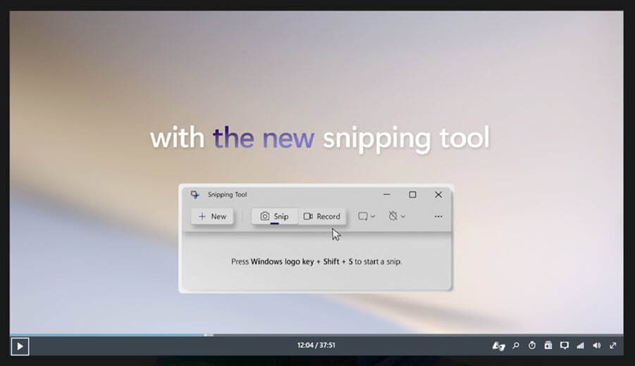 微軟 Windows 11 錄影新功能