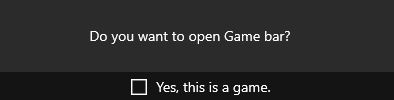 Open Game Bar