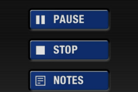 Stop or Pause Recording Voice Record Pro