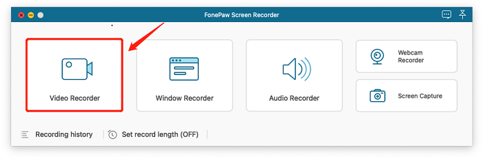 FonePaw Screen Recorder Mac