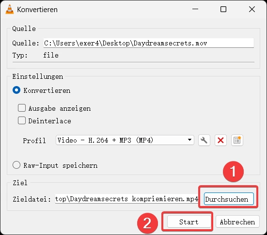 3 Methoden - MOV Datei verkleinern kostenlos [2023]