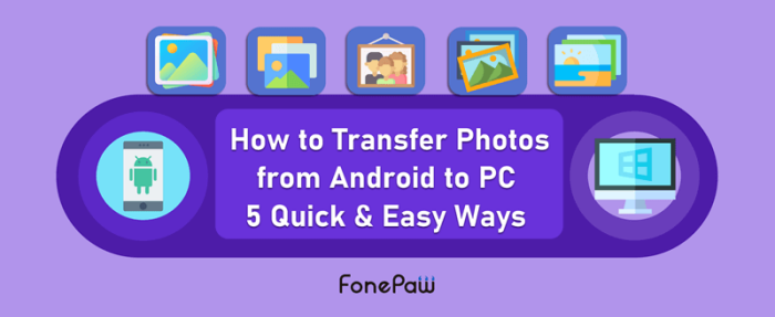 Transfer Photos from Android to PC