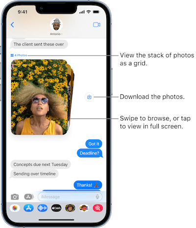  Transfer Photos from iPhone to iPhone in iMessage