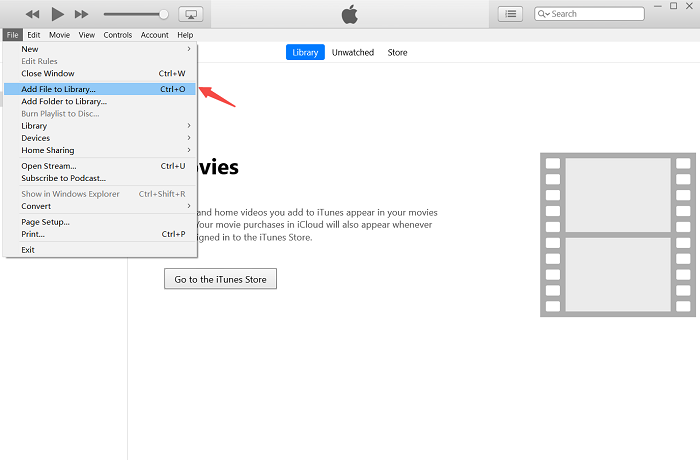 Add Videos to iTunes Library