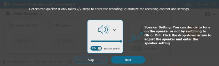 System Sound Settings